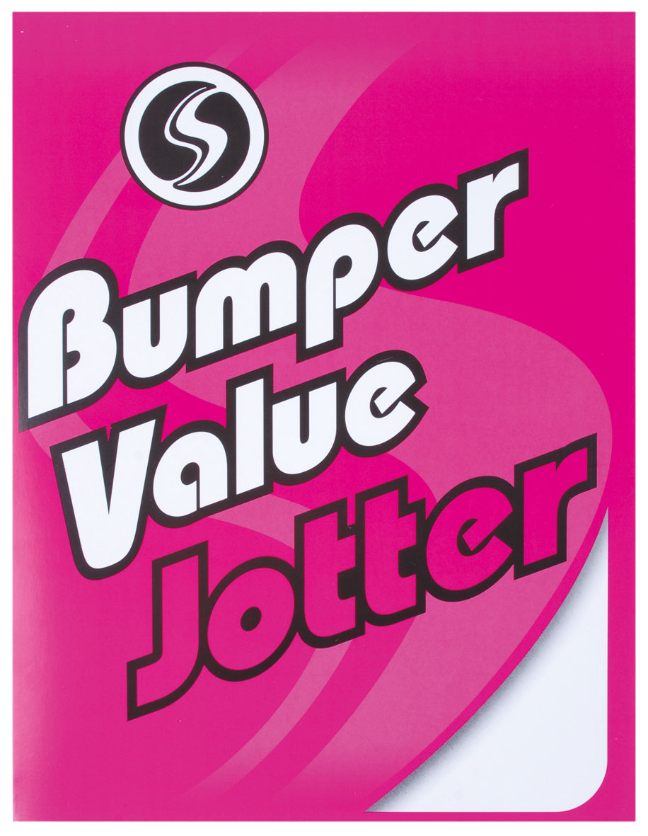 Bumper Value Jotter 200 Plain Pages 229mm x 178mm - Pkd 6's